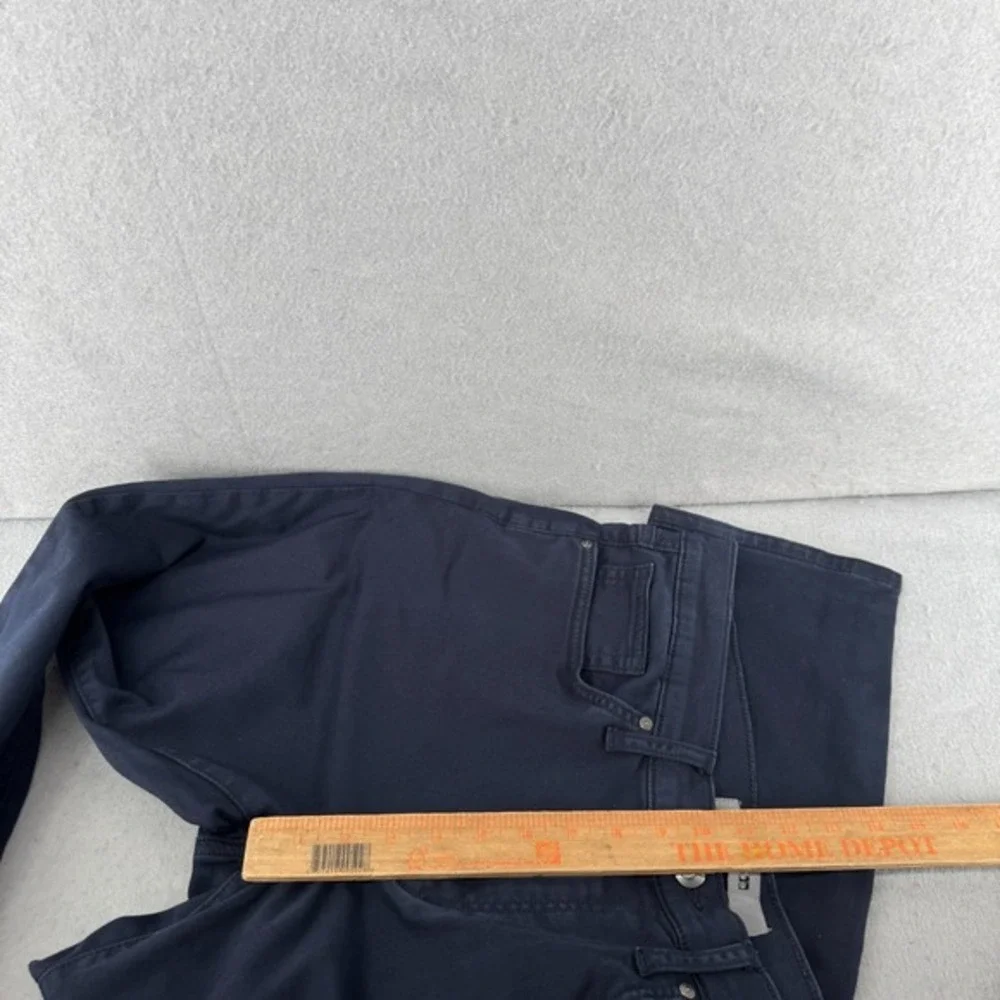 Joe's Jeans Chino Pants Mens Size 34x33 Navy Slim Straight Stretch Soft 5 Pocket